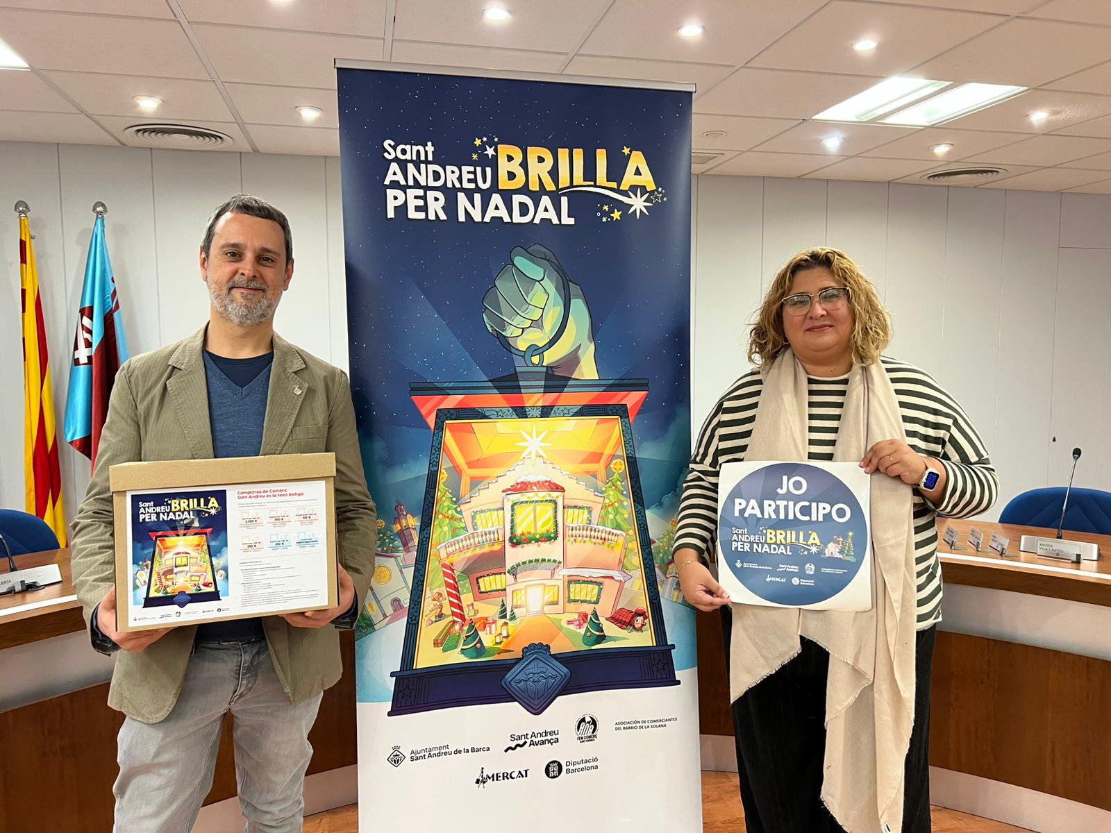 Imatge de la notícia: Per primer cop Sant Andreu de la Barca tindrà un trenet de Nadal per donar suport al comerç local